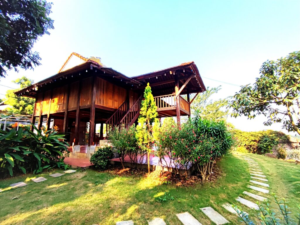 Hình: Mô hình homestay nhà sàn