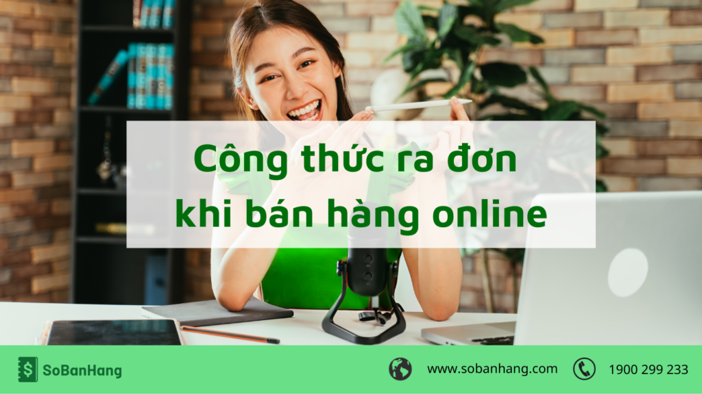 công thức ra đơn khi bán hàng online