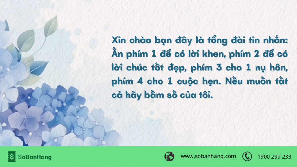 Hình: Caption chúc mừng 20/10 khách hàng hài hước, độc đáo