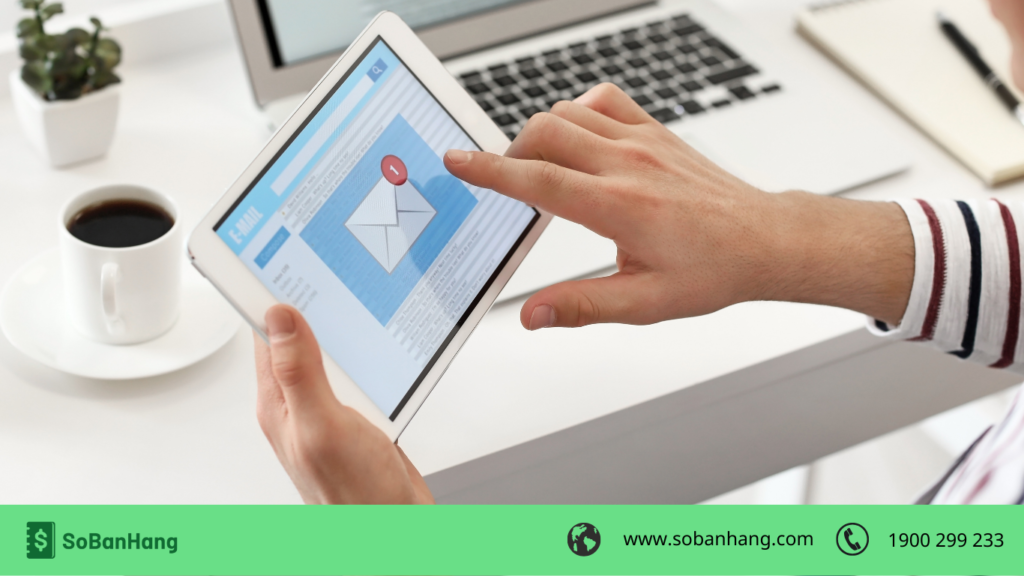 Hình: Kinh doanh qua email
Nguồn: Internet