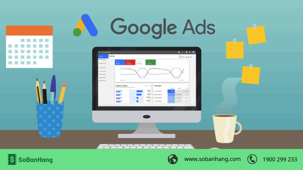 Hình: Kinh doanh bằng Google Adwords
Nguồn: Internet