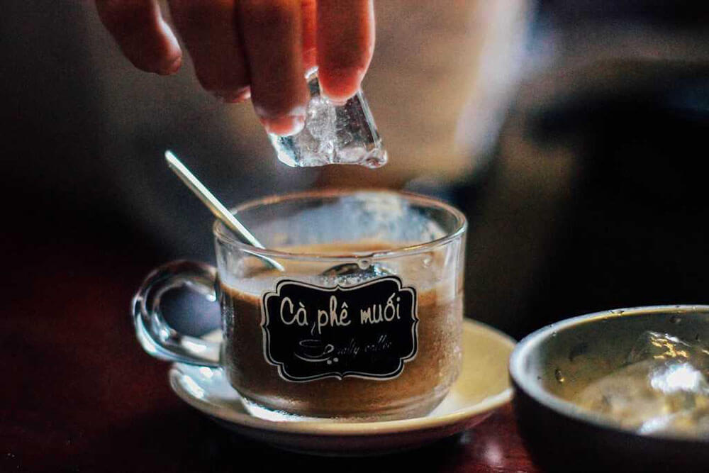 Hình: Các vật dụng cần thiết pha cafe muối
Nguồn: Internet