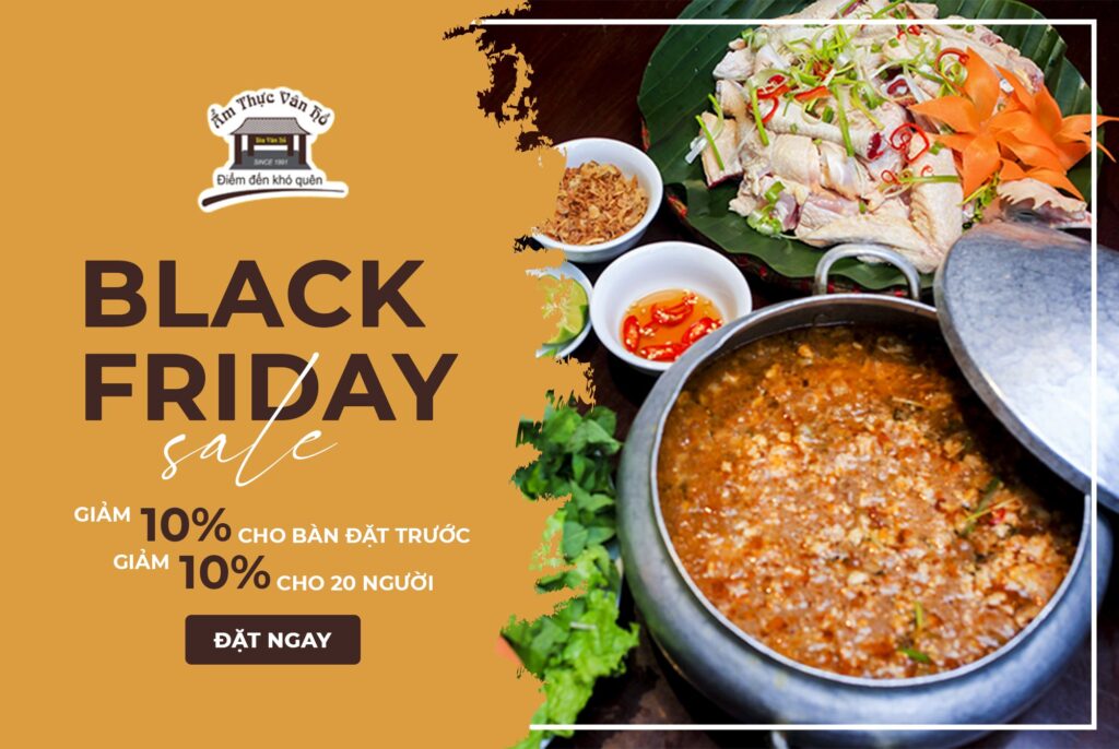 Hình: Ý tưởng vào ngày Black Friday cho nhà hàng, khách sạn
Nguồn: Internet