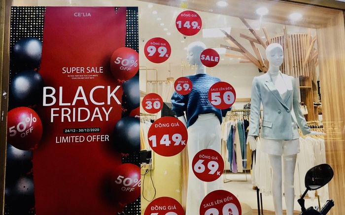 lĩnh vực thời trang - "vedette" mùa black friday