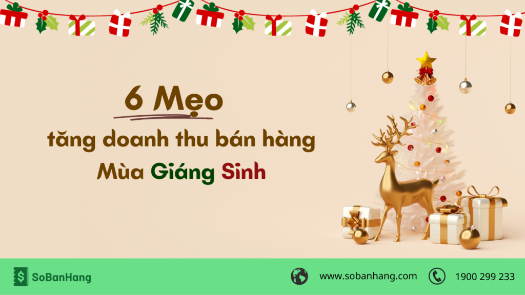 bán hàng mùa giáng sinh