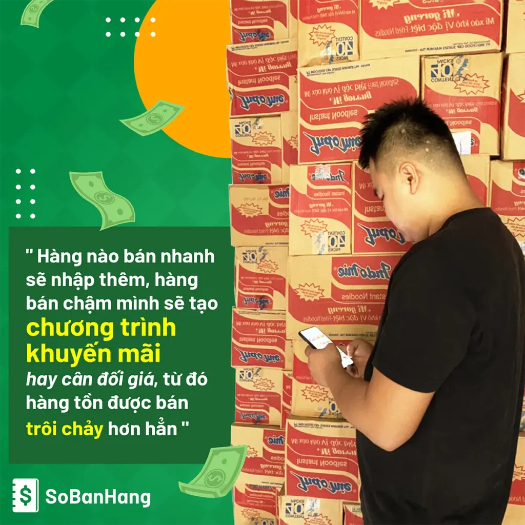 tạo chương trình khuyến mãi với sổ bán hàng