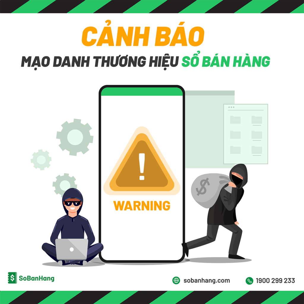 Cảnh báo mạo danh thương hiệu Sổ Bán Hàng