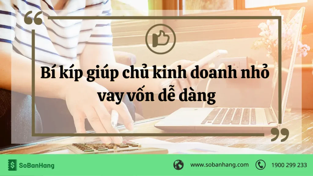 bí kíp vay vốn kinh doanh