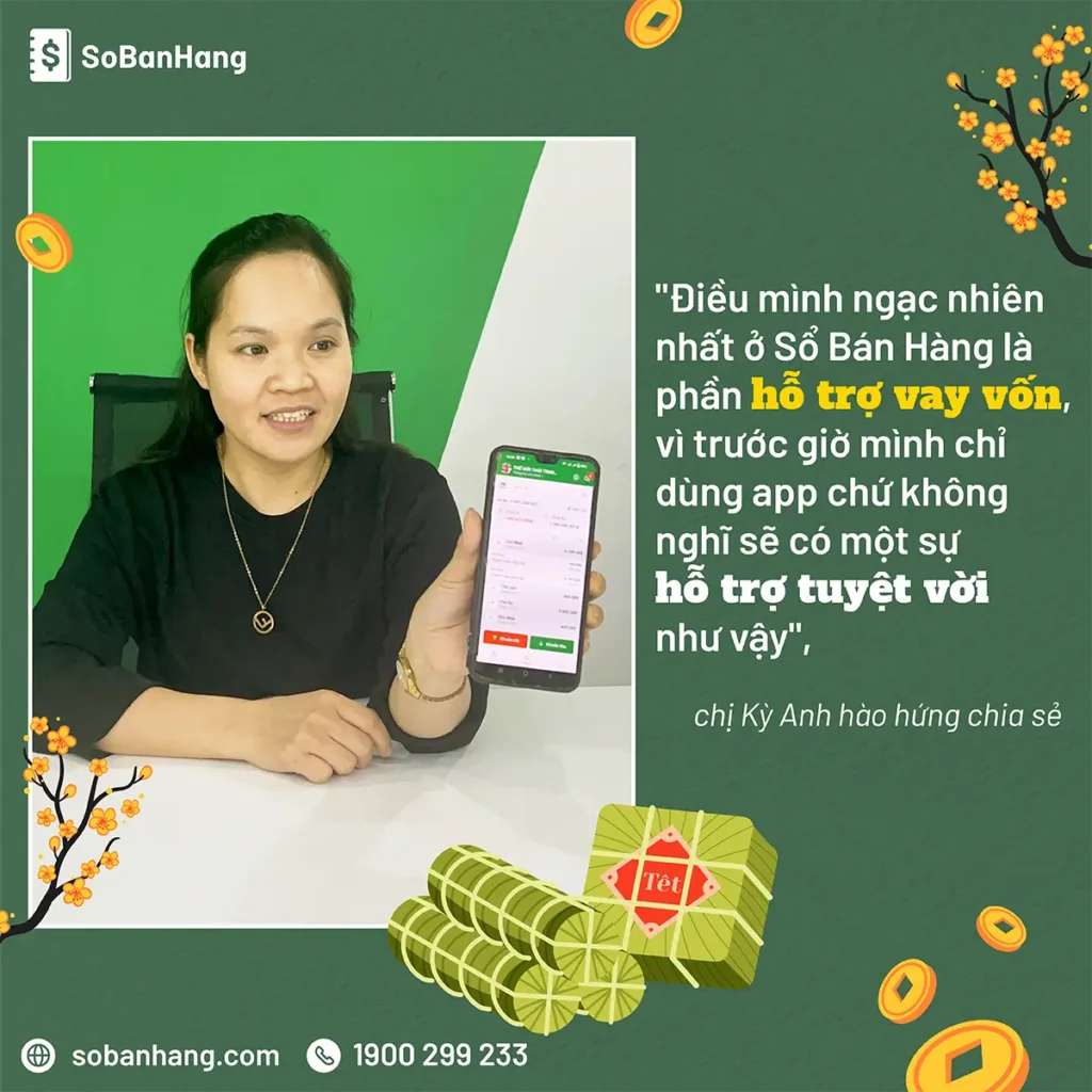 Chị Kỳ Anh tại văn phòng Sổ Bán Hàng.