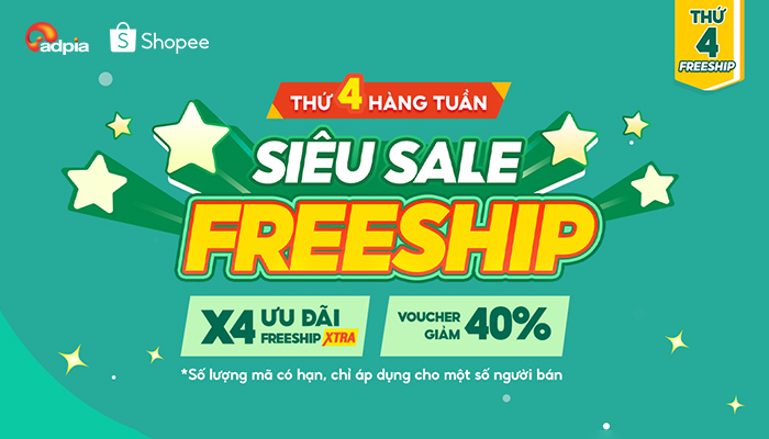 Hình: Ưu đãi freeship, thu hút khách hiệu quả
Nguồn: Internet