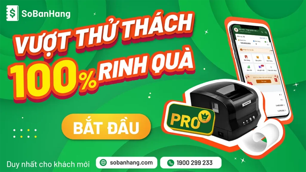 Tạo đơn hàng 100% rinh quà: Chương trình dành cho chủ kinh doanh mới mỗi tuần.