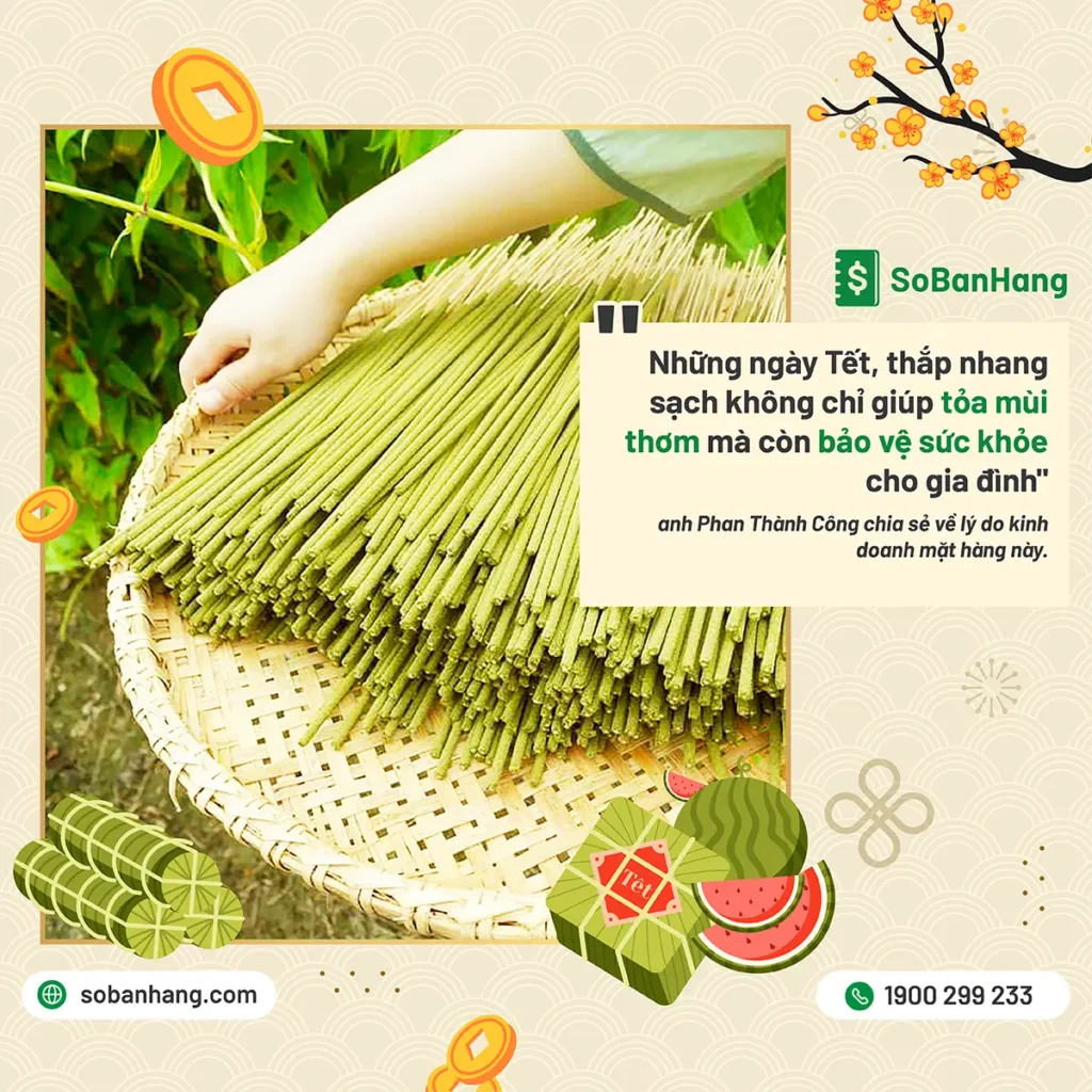 dùng nhang sạch giúp bảo vệ sức khoẻ