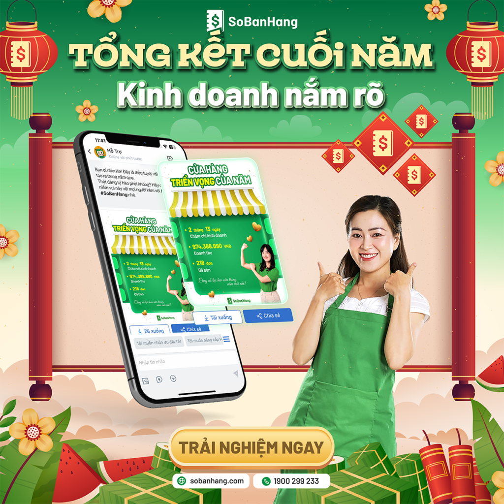 Xem tổng kết cuối năm giúp chủ kinh doanh nắm rõ tình hình buôn bán năm qua, chuẩn bị tốt nhất cho năm mới.