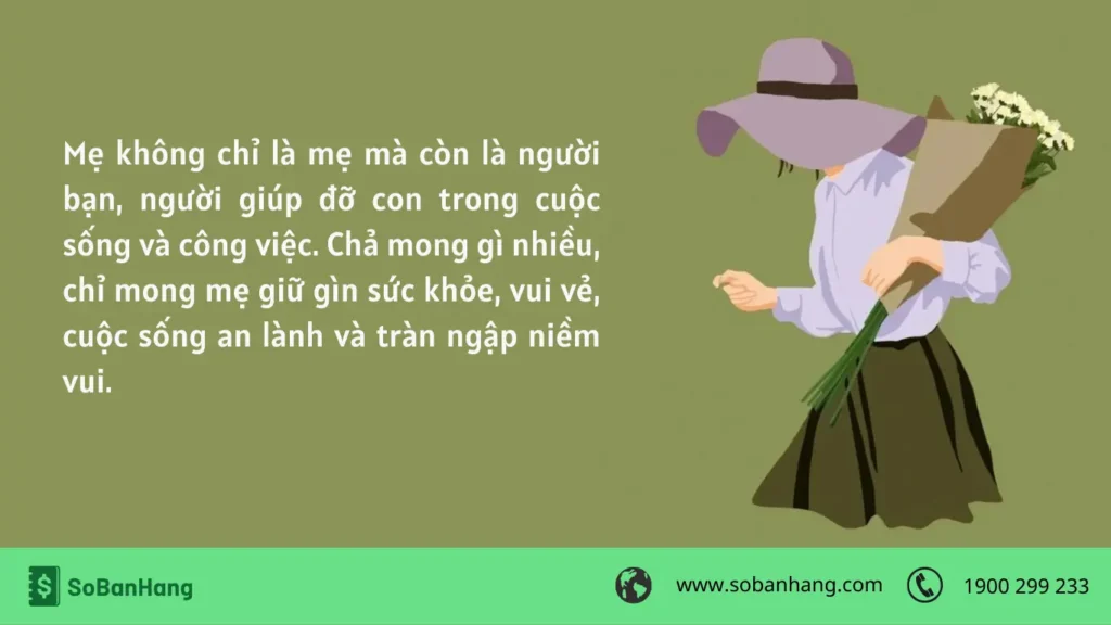 Hình: Lời chúc 8/3 dành cho mẹ