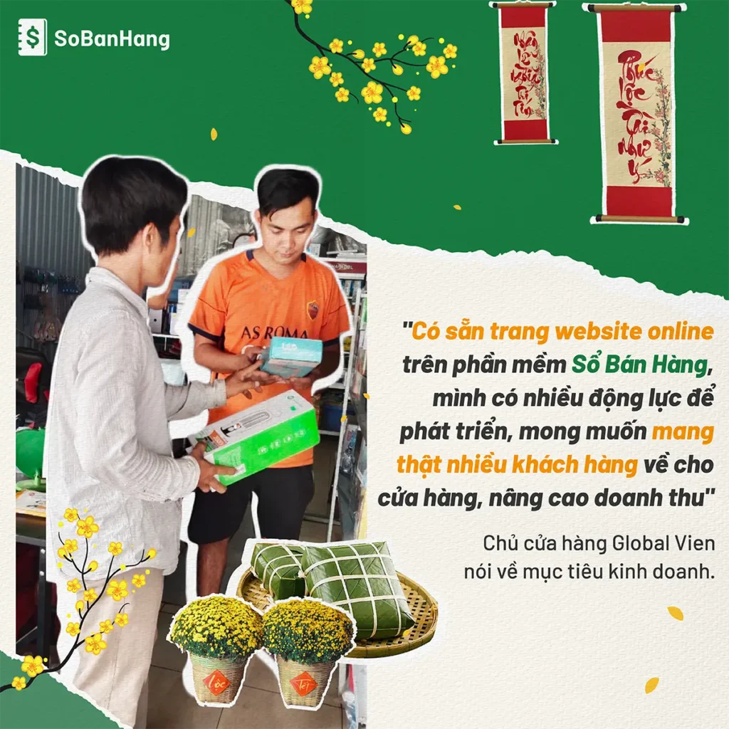 Tận dụng tiện ích Sổ Bán Hàng để tăng trưởng doanh thu.
