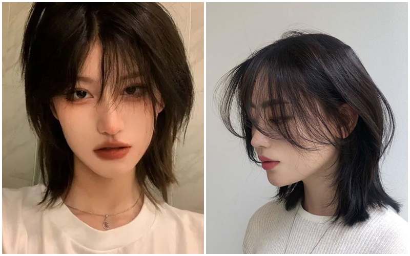 Hình: Mullet Layer ngắn cá tính - kiểu tóc hot trend 2024
Nguồn: Internet