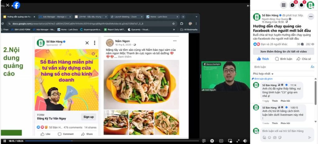 Xây dựng nội dung khi chạy quảng cáo trên Facebook