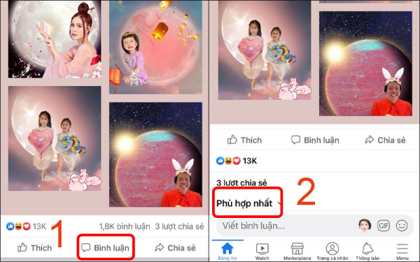 Cáchbỏ ẩn bình luận trên Facebook