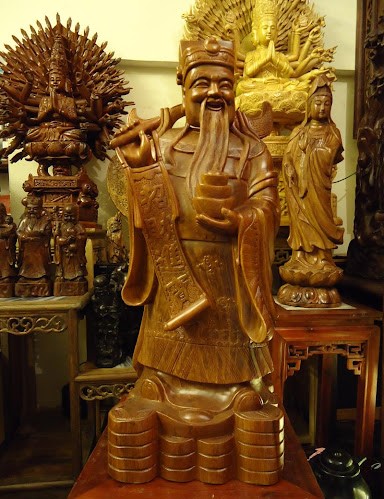 Tượng thần tài thu hút tài lộc