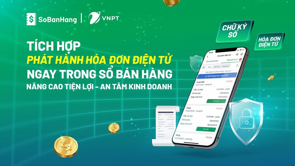 Phần mềm quản lý tiệm vàng hỗ trợ xuất hóa đơn điện tử