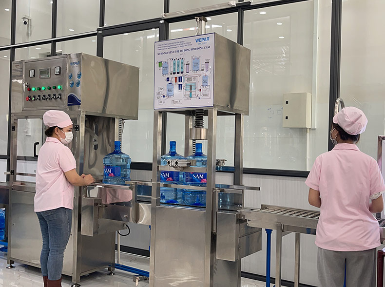 các bước kinh doanh nước đóng chai