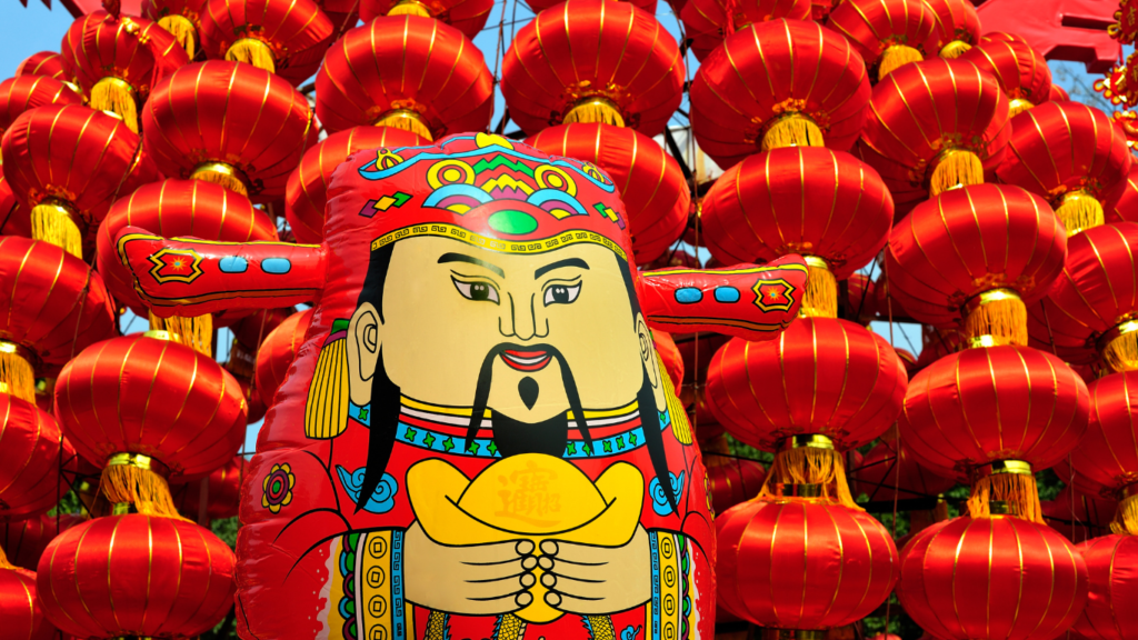 thắp hương thần tài